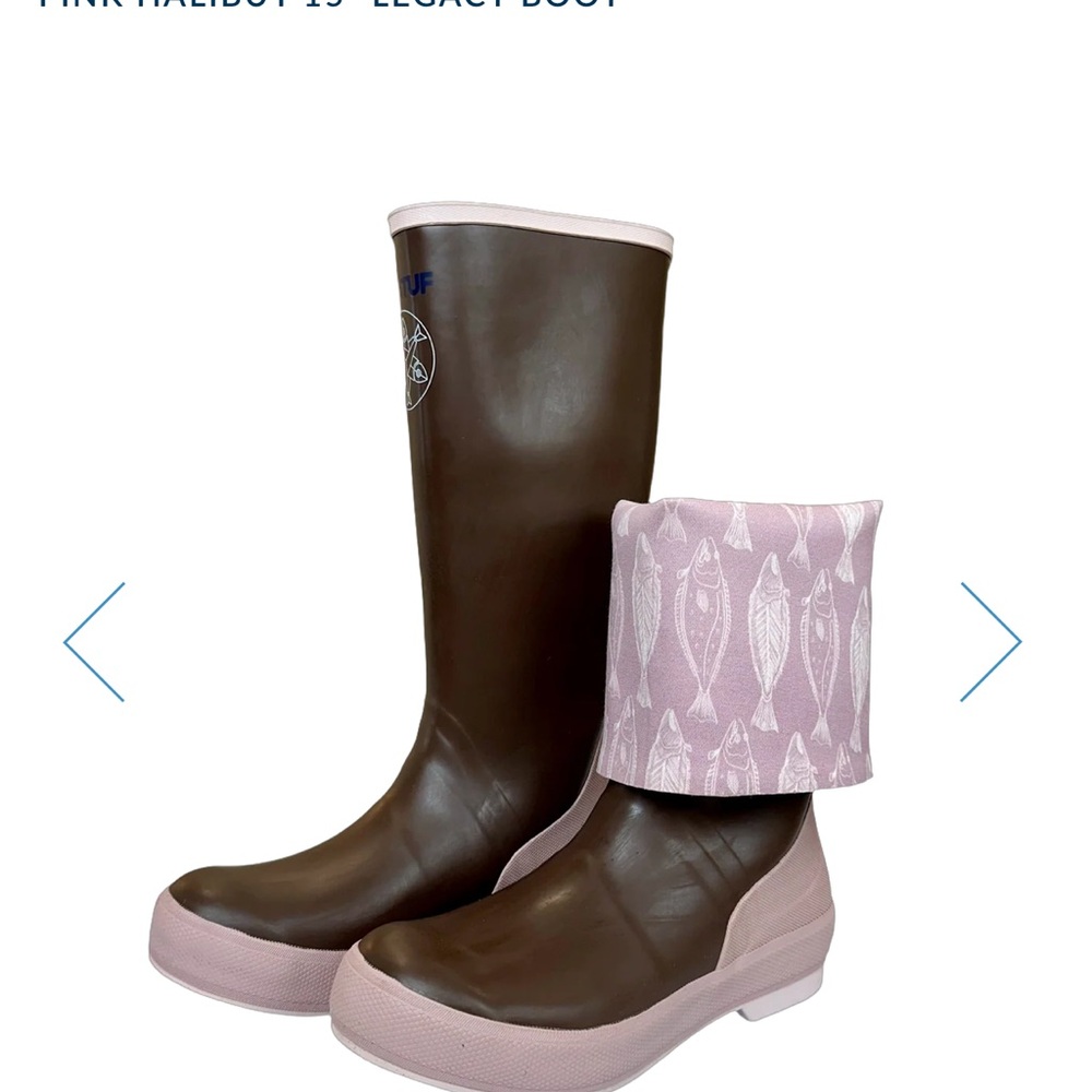 XTRATUF Women's Pink and Brown Legacy Boot